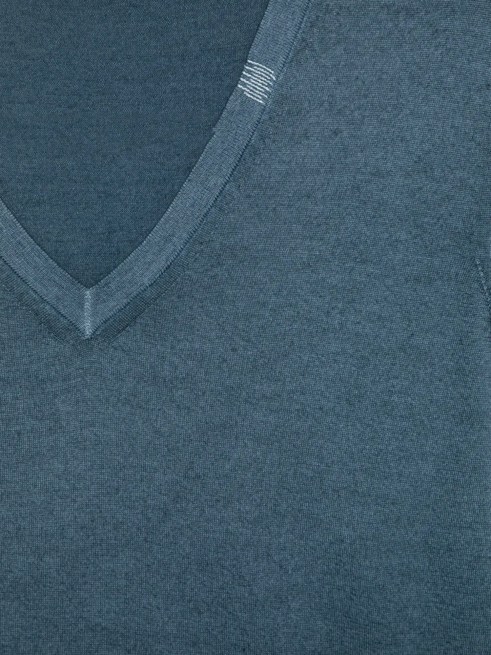  Malo V-neck Sweater - Blue 