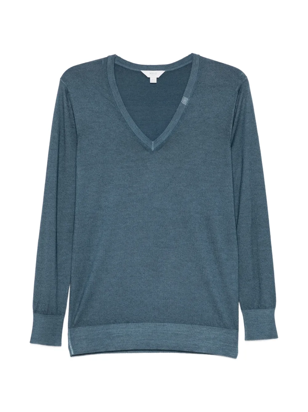 Malo V-neck sweater - Blue