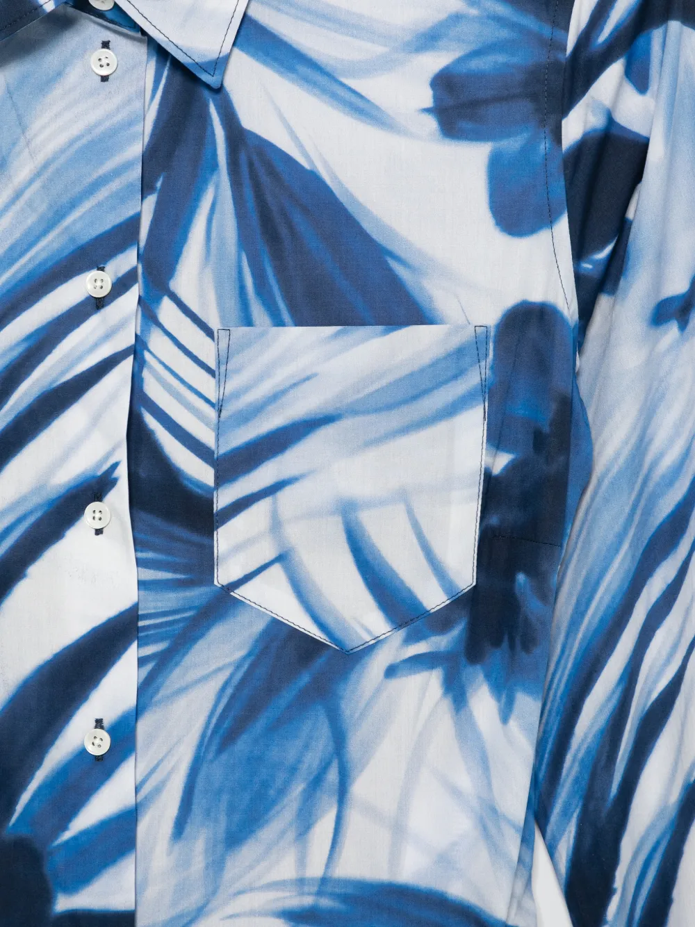  Sara Roka Floral Pocket Dress - Blue 