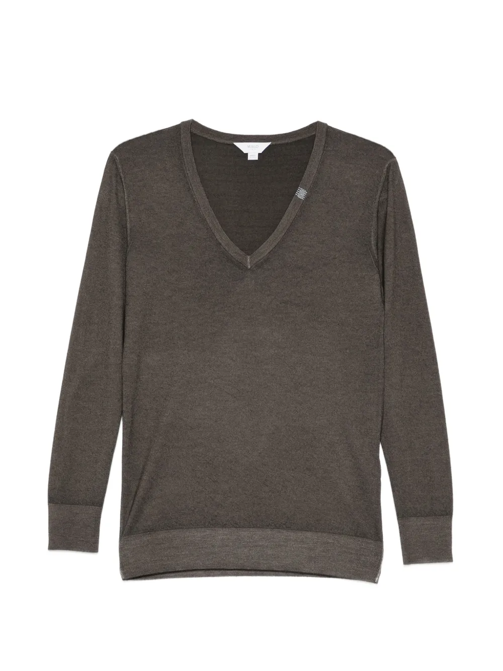 Malo V-neck sweater - Marrone