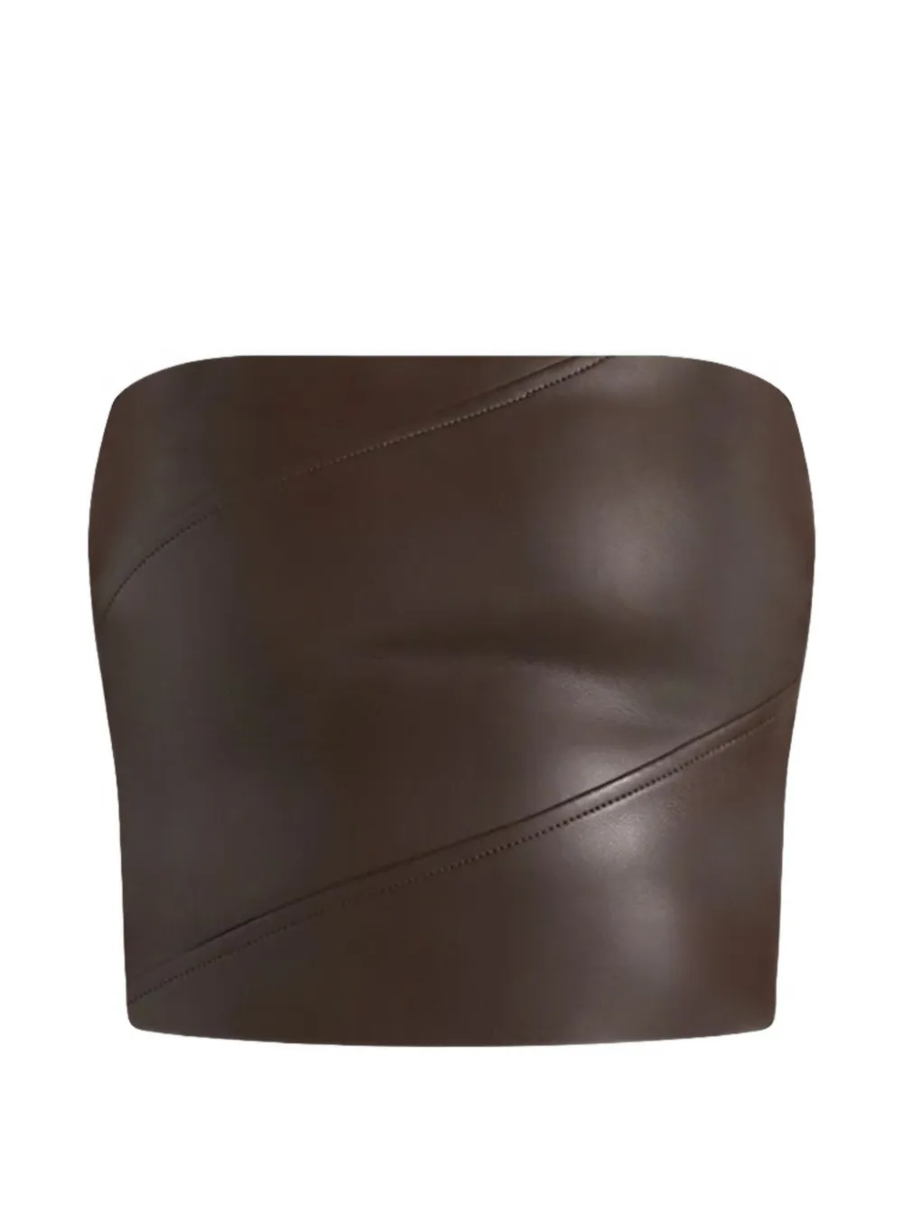 Manière De Voir Top a fascia Evie - Marrone