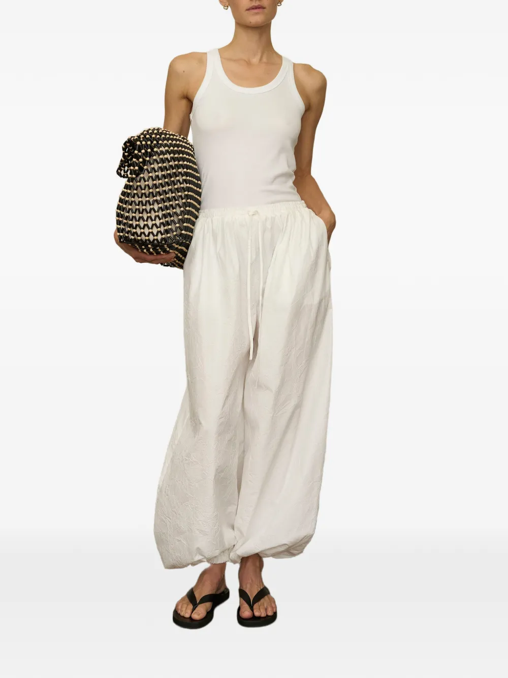  Róhe Pantaloni - Bianco 