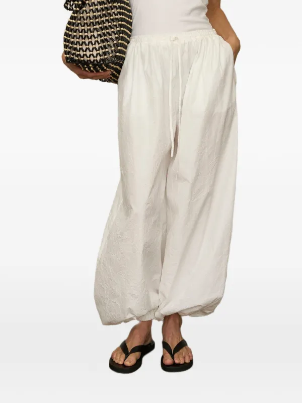 Róhe Volume Trousers in White