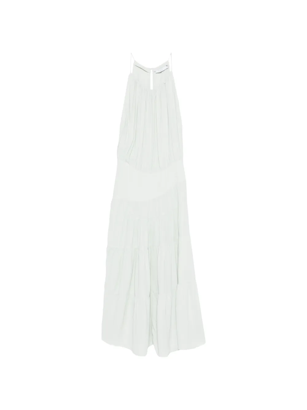 IRO tiered pleated dress - Verde