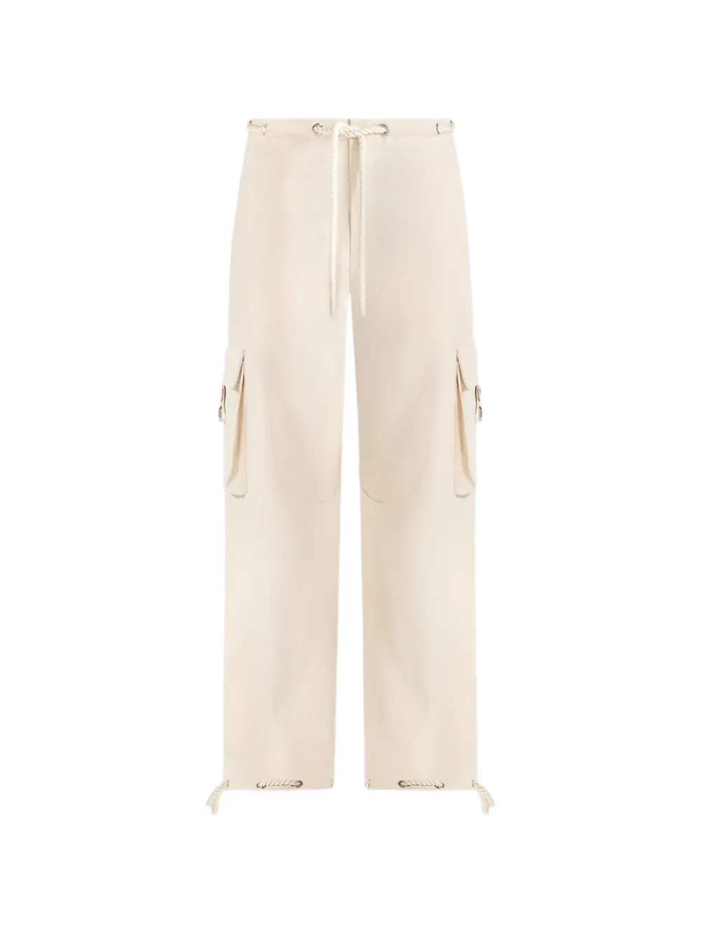 Manière De Voir Rosa rope cargo pants - Toni neutri