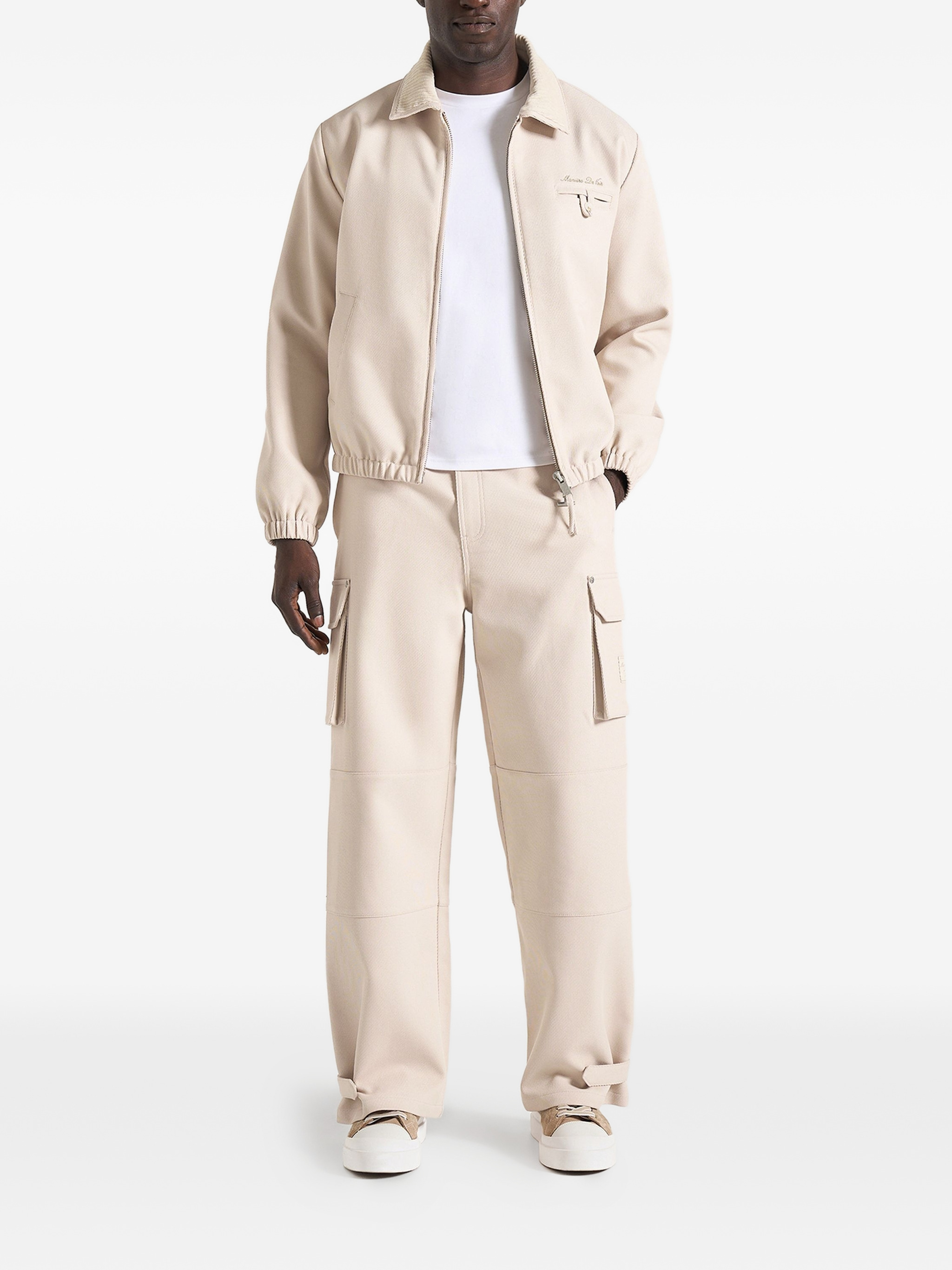 Mathis twill Signature wide leg cargo trousers — Image 3