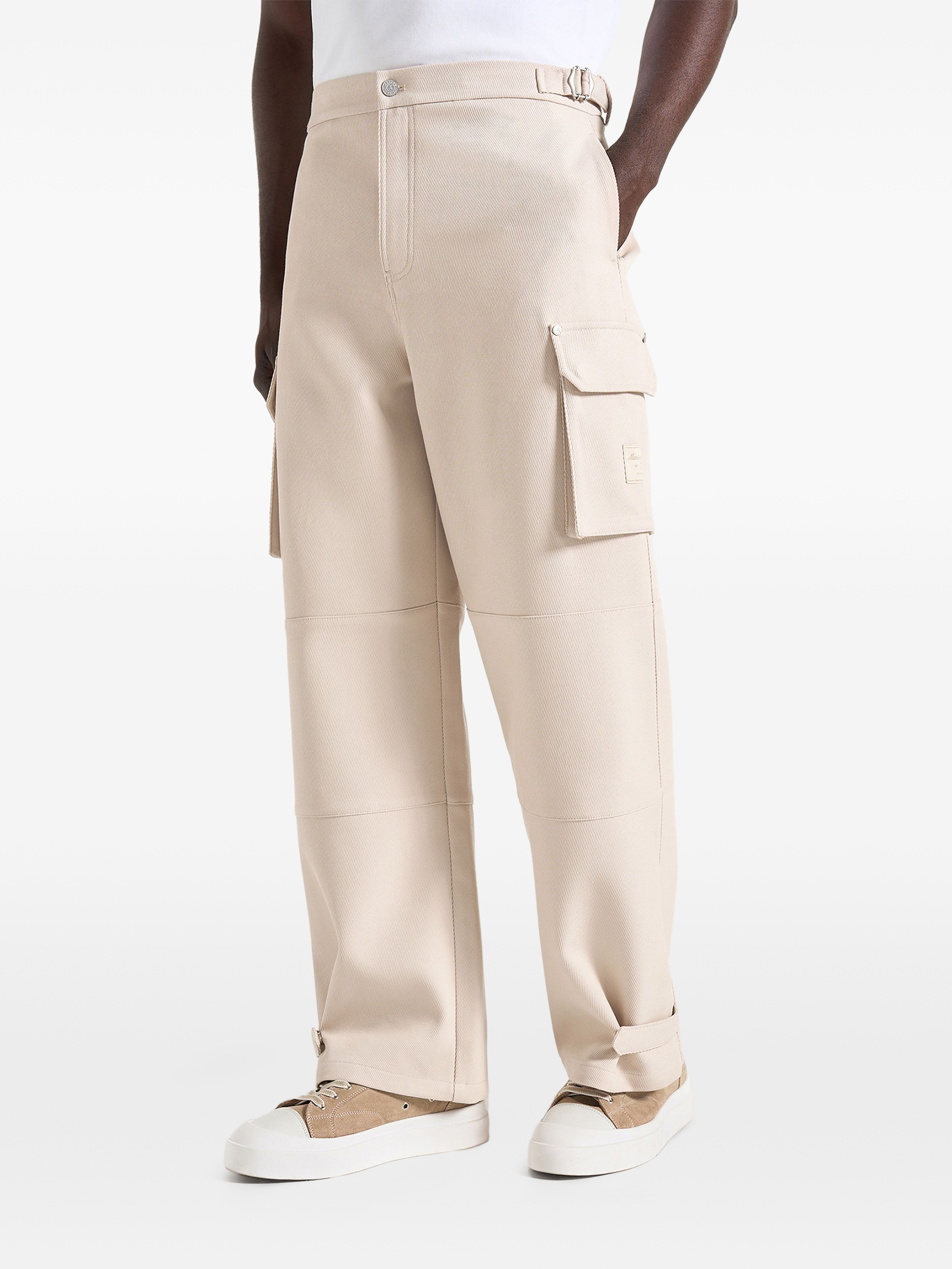 Mathis twill Signature wide leg cargo trousers — Image 5