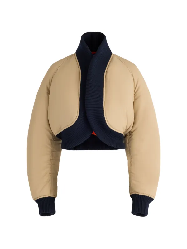 Jean Paul Gaultier The Bomber Jacket in Neutrals