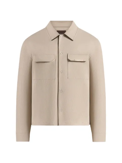 Manière De Voir Milo - technical cargo jacket - olive
