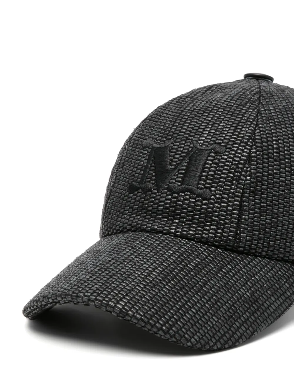  Max Mara Circense Initial Cap - Black 