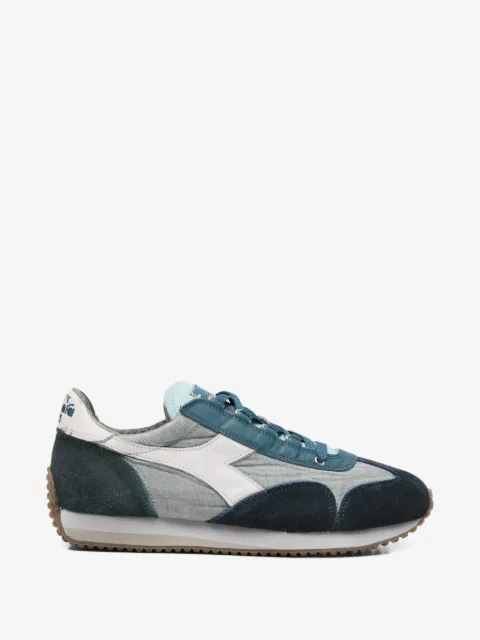 Diadora baskets en cuir bleu insignia Equipe