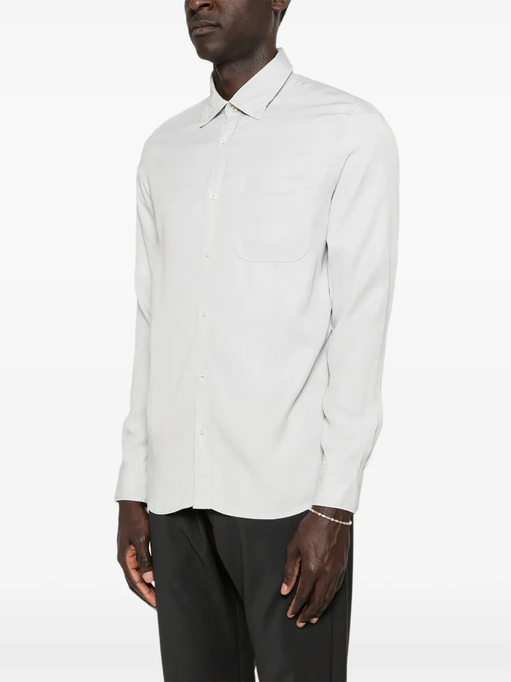  Ecoalf Camisa Antejo Con Botones - Gris 