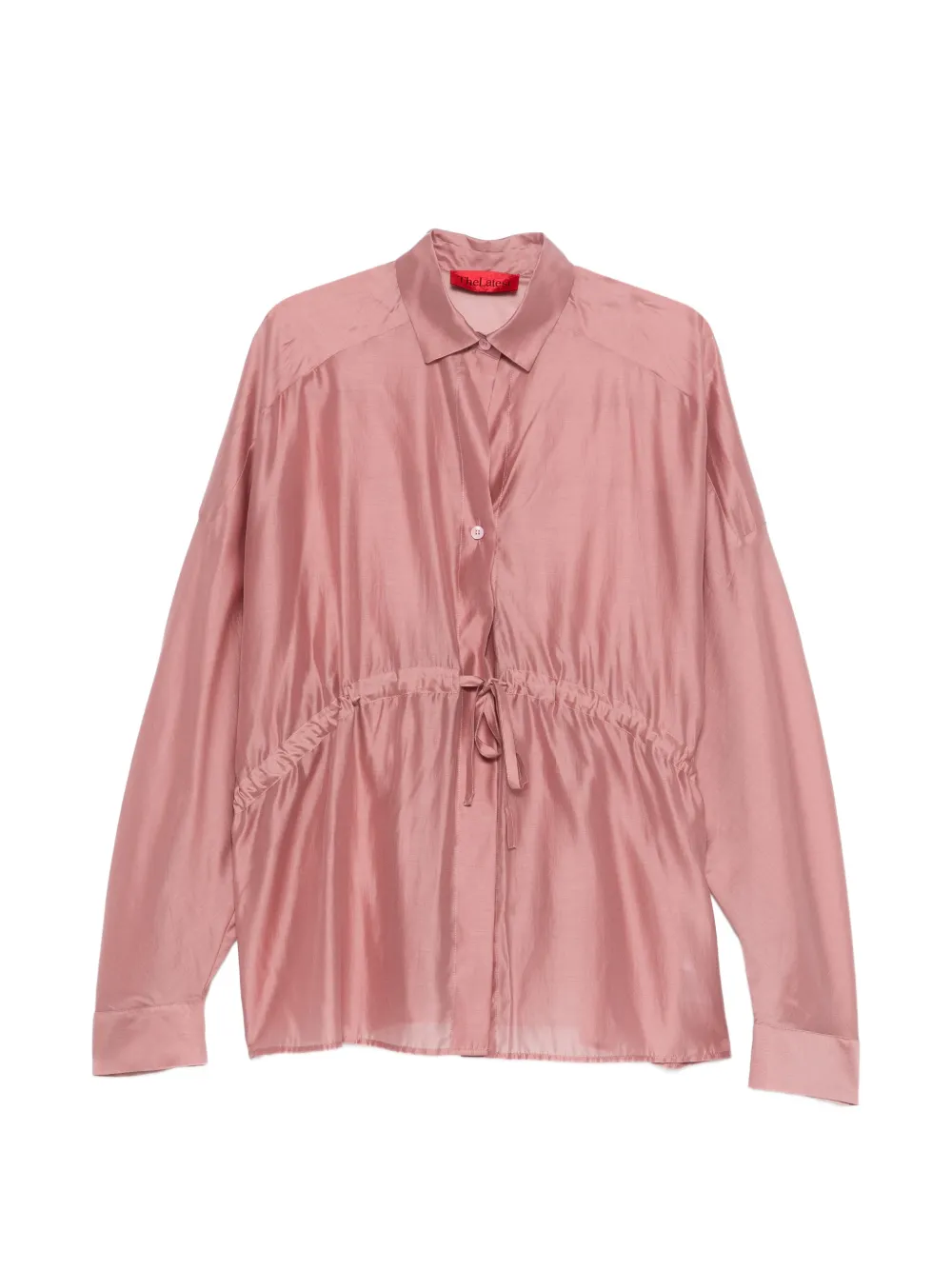THELATEST Dalida tie-waist shirt - Rosa