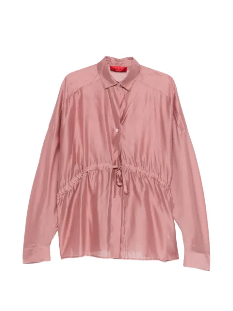 THELATEST Dalida tie-waist shirt