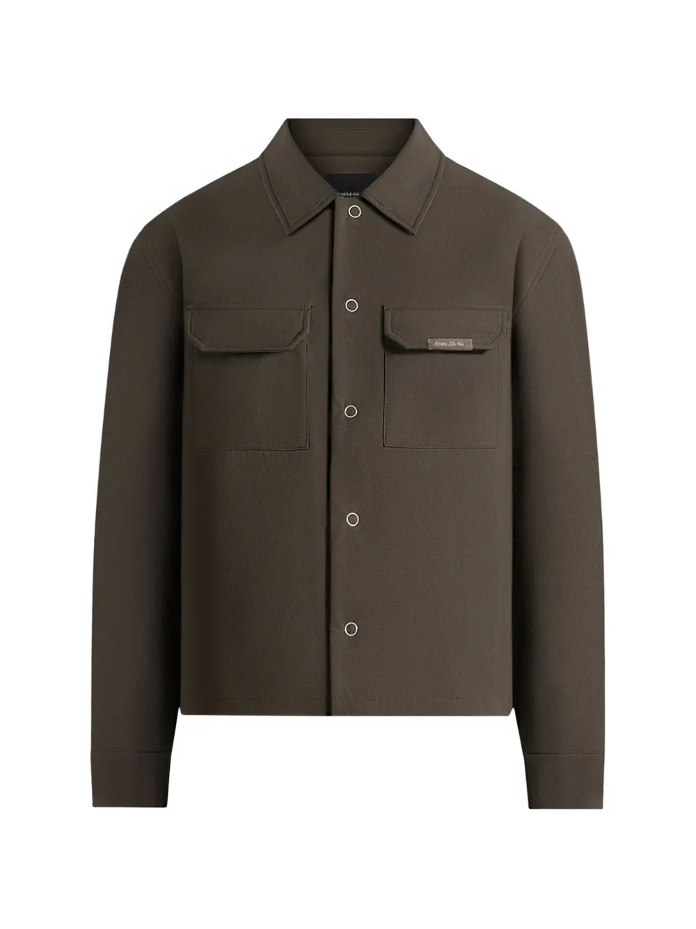 Manière De Voir magnetic pocket cargo jacket - Marrone