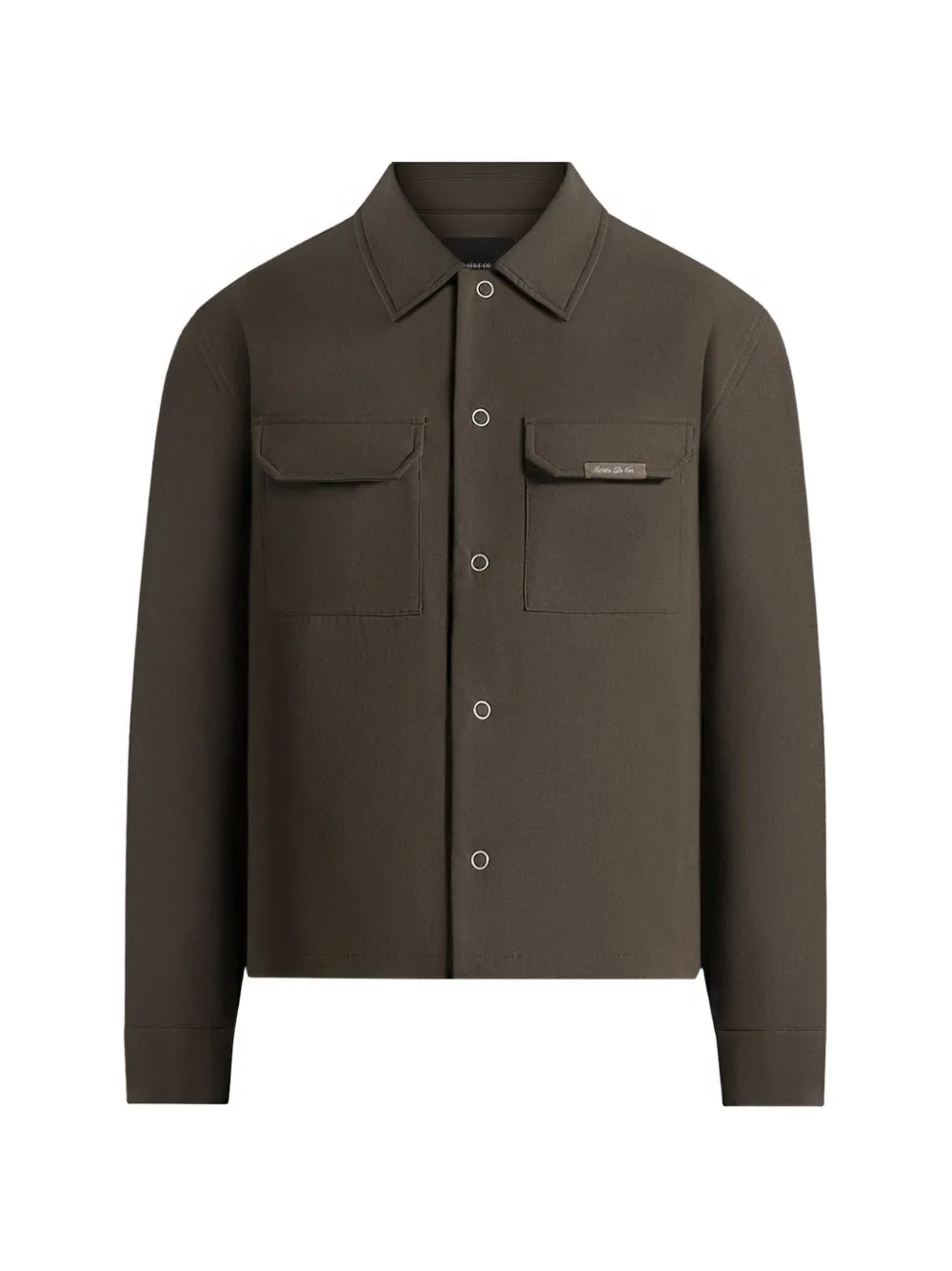 Manière De Voir magnetic pocket cargo jacket - Marrone