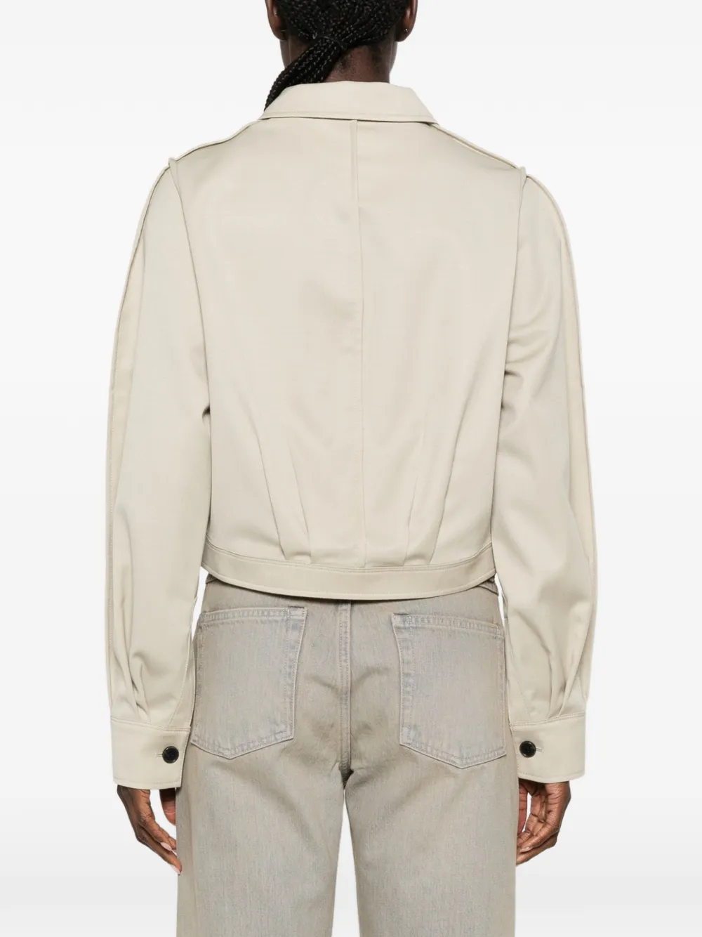 Low Classic Jack met knopen Beige