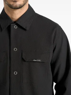 textured cargo jacket 6