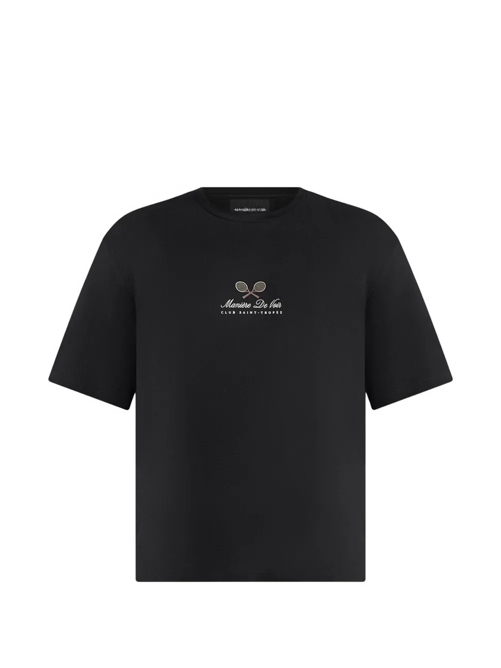 Manière De Voir Aaron graphic-print T-shirt - Nero