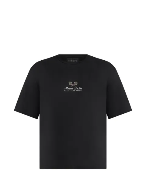 Manière De Voir playera Aaron con estampado gráfico