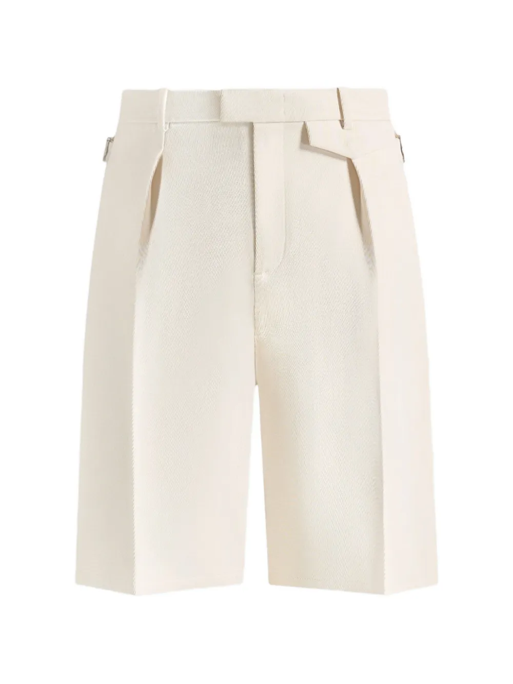 Manière De Voir tailored seam bermuda shorts - Toni neutri