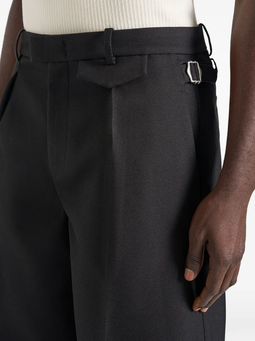 Seam Twill Bermuda Shorts