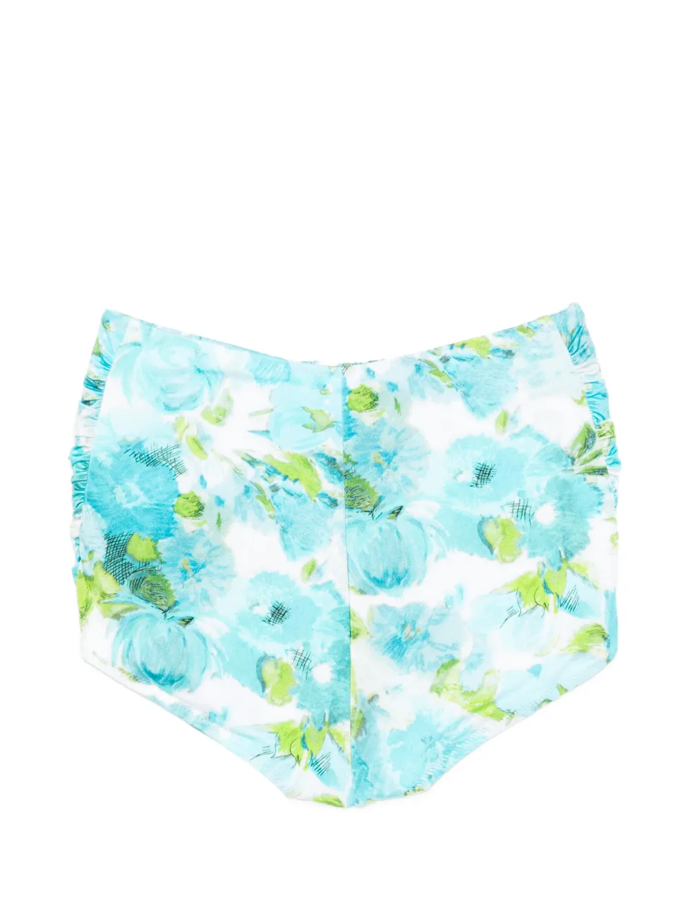  Chloé Bragas De Bikini Con Estampado Floral - Azul 