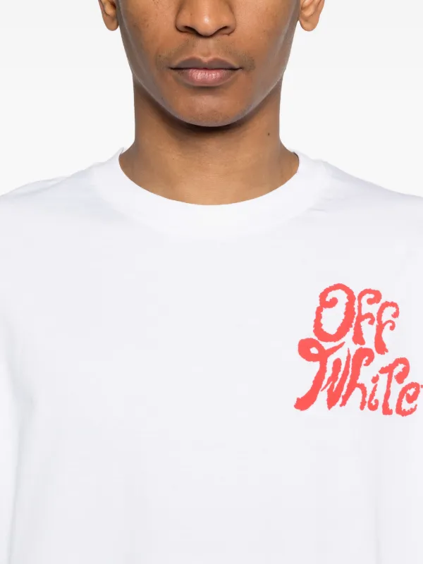 Off-White Logo T-shirt | White | FARFETCH CA