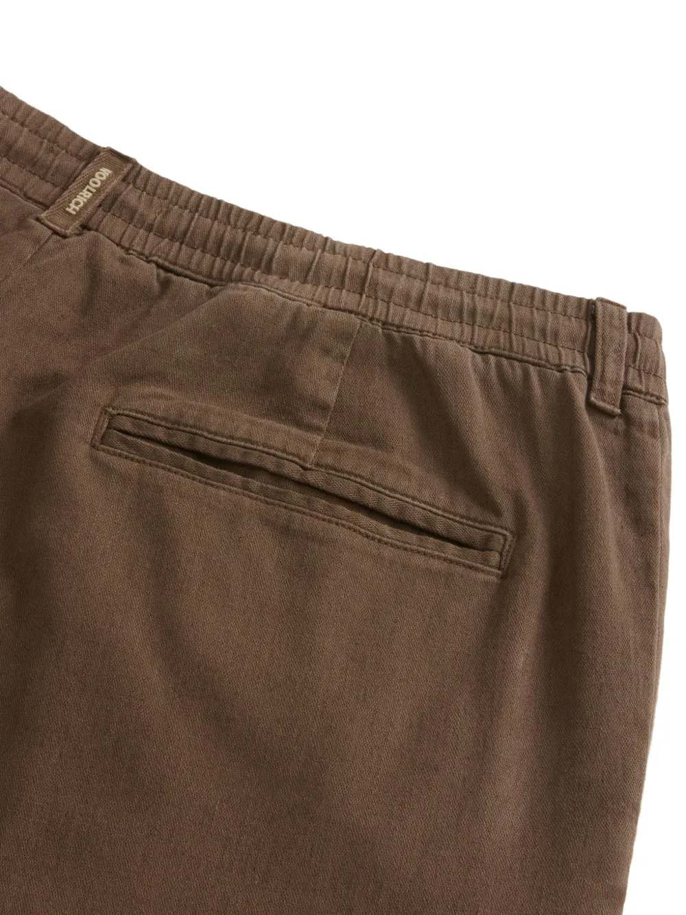 Woolrich Milton broek met trekkoordtaille Bruin