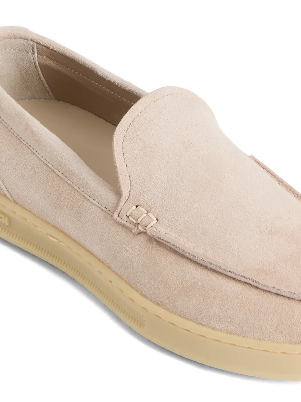 Woolrich slip-on suede loafers Beige