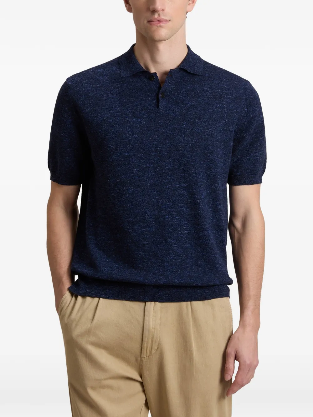  Woolrich Short-sleeved Polo Shirt - Blue 