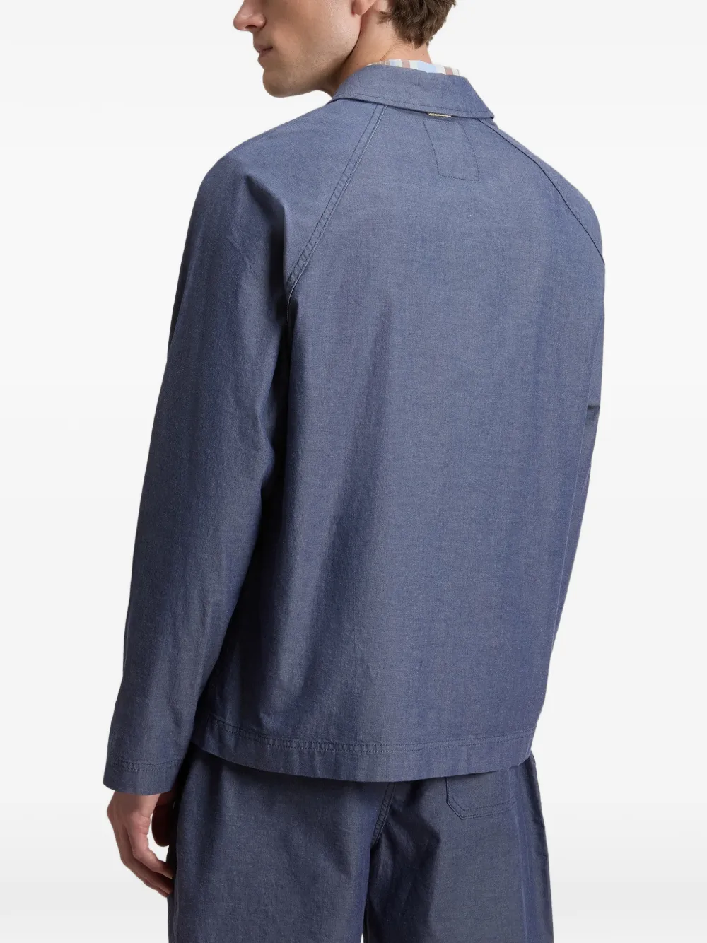 Woolrich Shirtjack met raglan mouwen Blauw