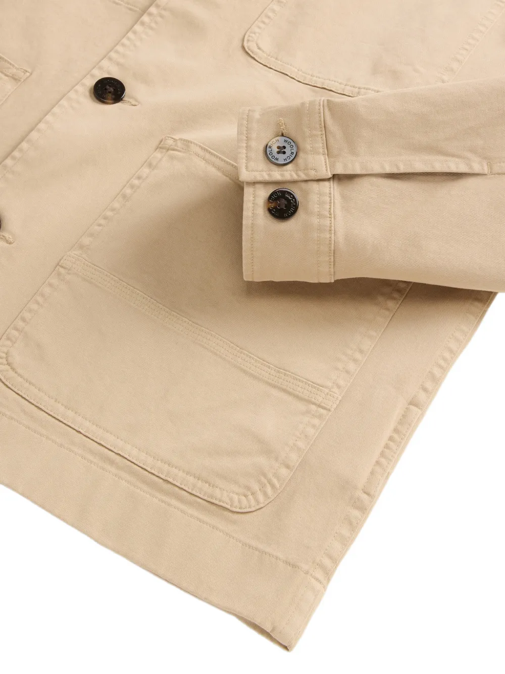  Woolrich Giacca-camicia Chore - Toni Neutri 