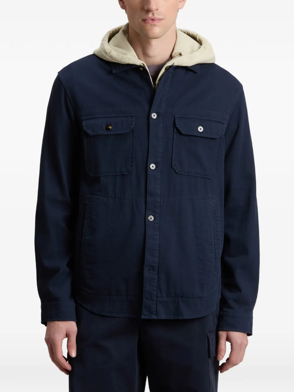  Woolrich Giacca-camicia - Blu 