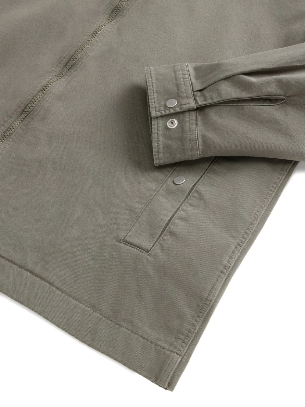  Woolrich Timber Shirt Jacket - Grey 