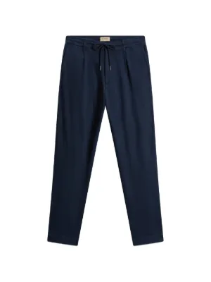 Nigel Cabourn Pleated straight-leg Trousers | Blue | FARFETCH ZA