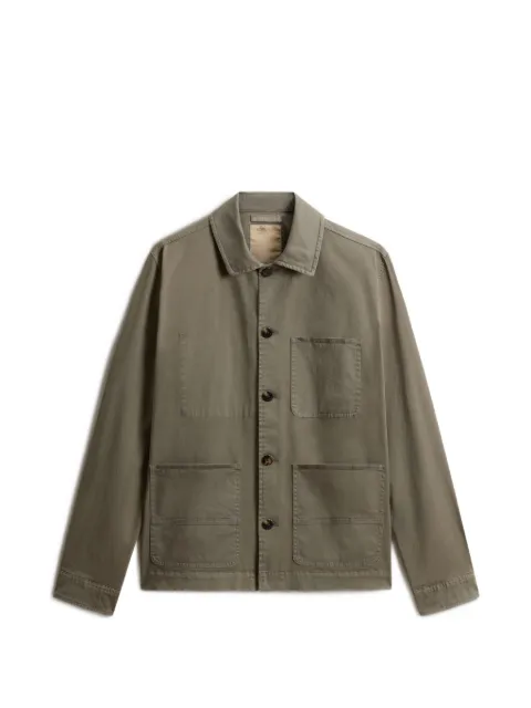 Woolrich garment-dyed shirt jacket 
