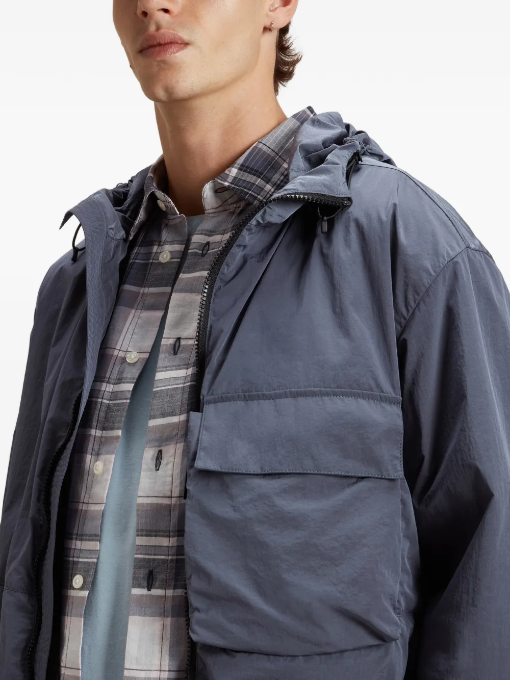 Woolrich Olmetex jack Blauw