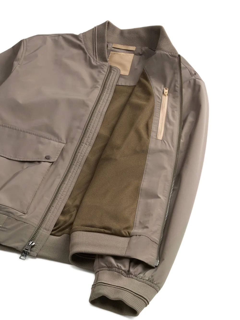 Woolrich Wesley bomberjack Beige
