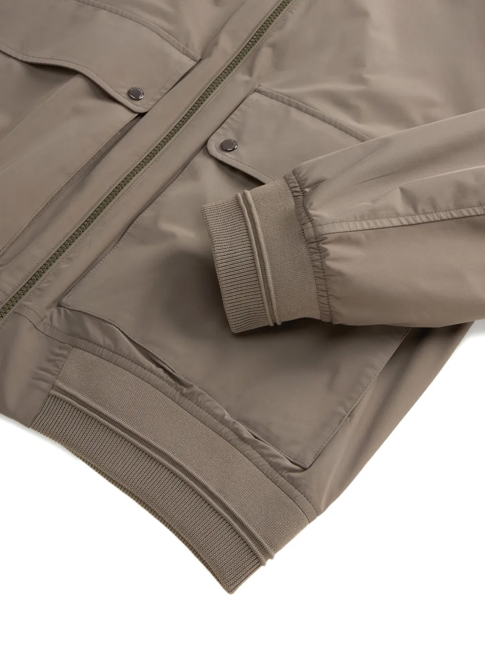  Woolrich Wesley Bomber Jacket - Neutrals 