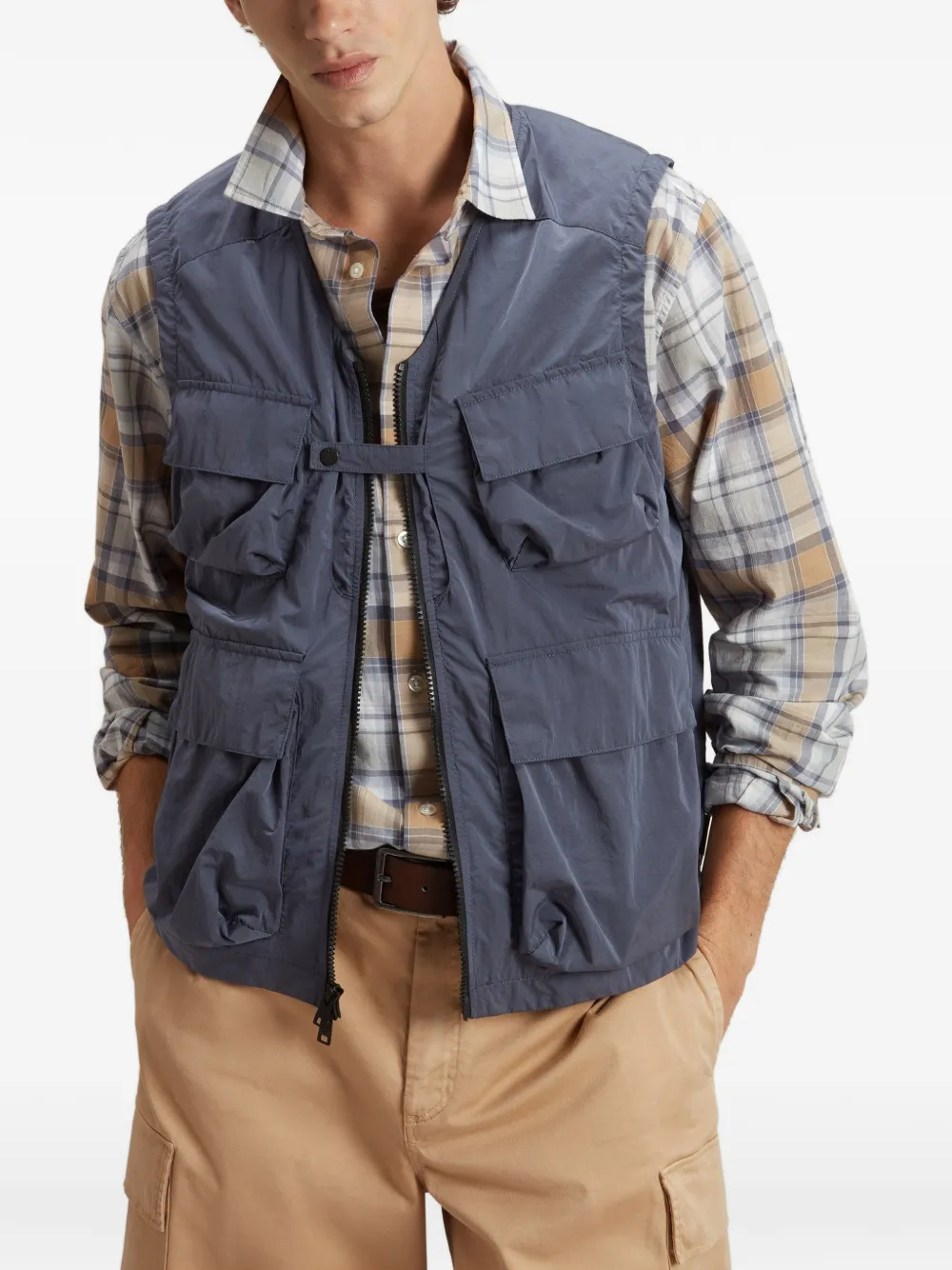 Woolrich Olmetex gilet Blauw