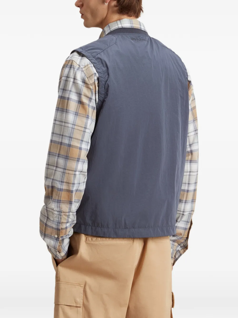 Woolrich Olmetex gilet Blauw