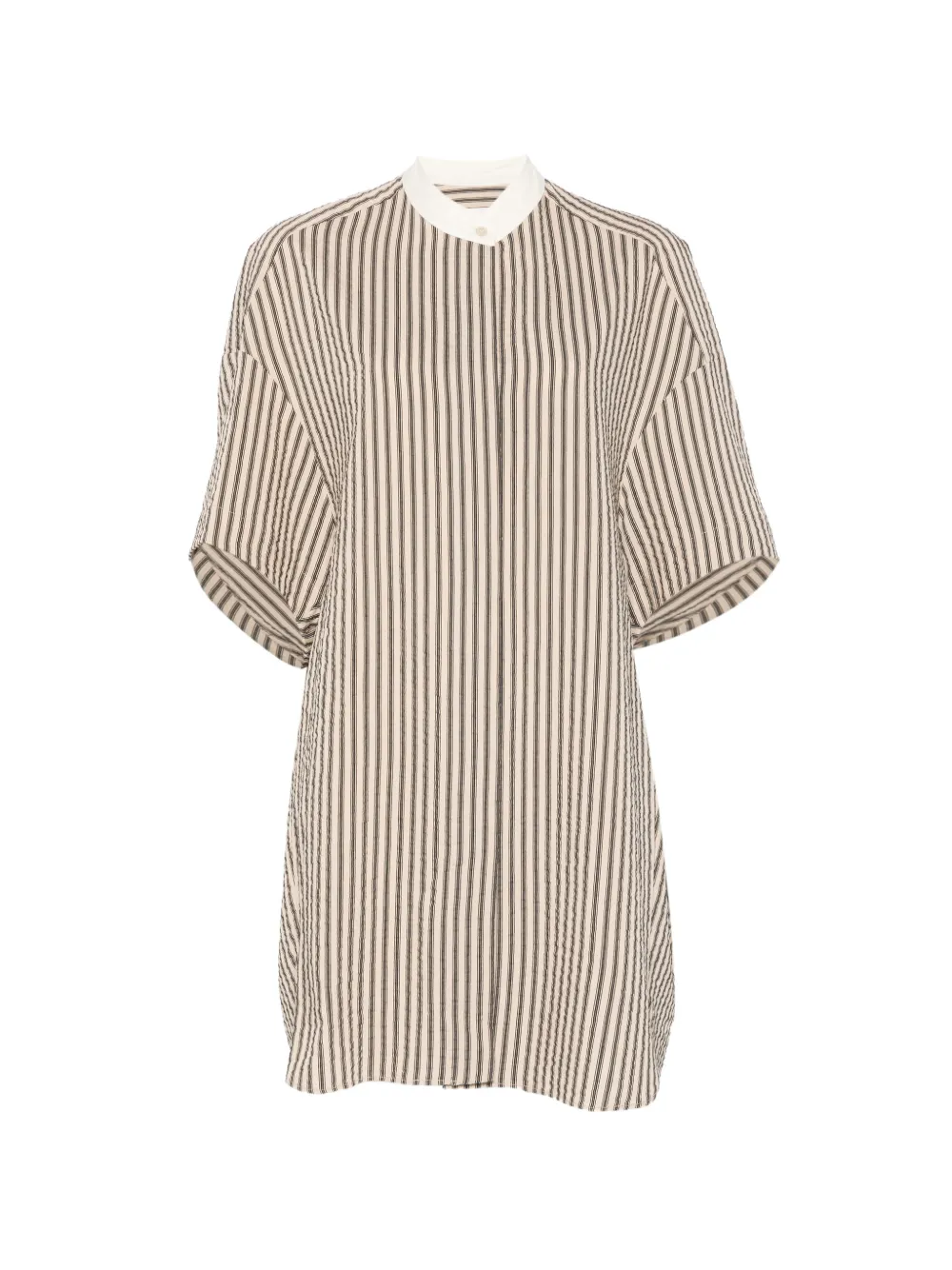 Alysi striped dress - Toni neutri