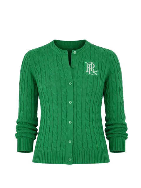 Lauren Ralph Lauren — cable knit button cardigan