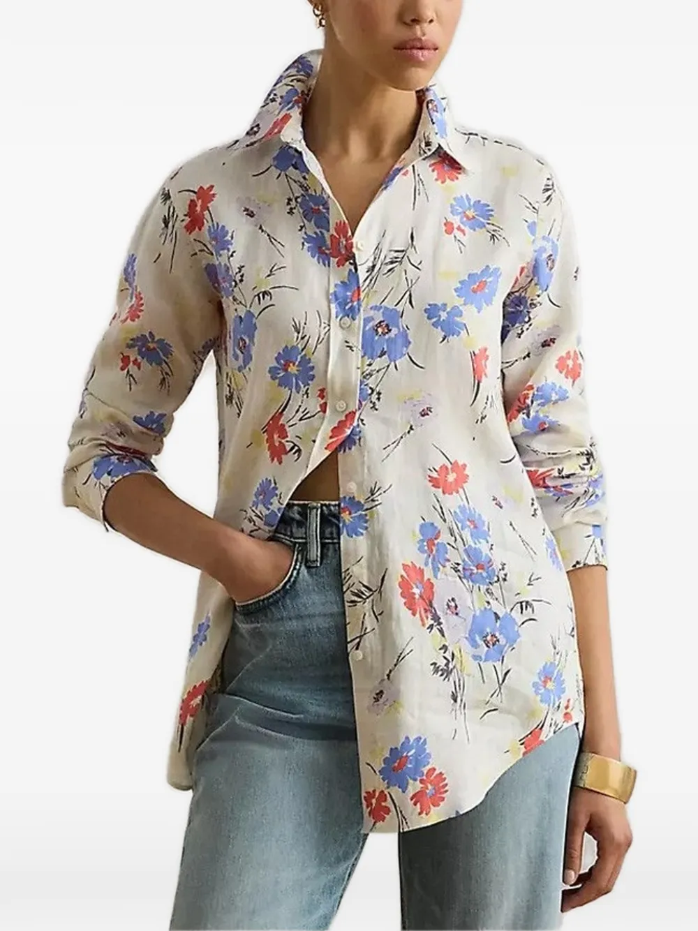 Lauren Ralph Lauren floral shirt - Toni neutri