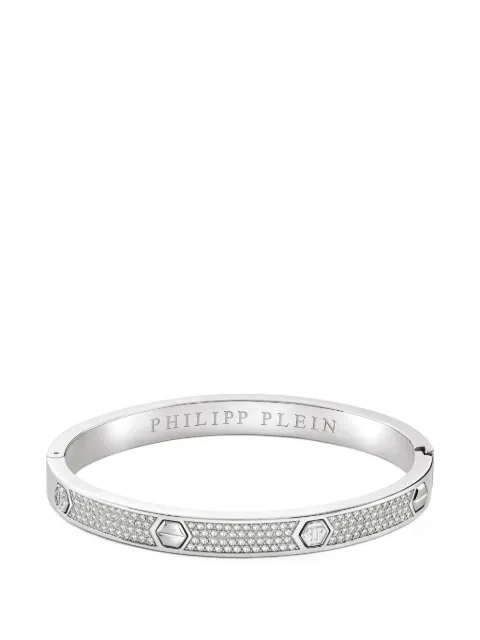Philipp Plein crystal-embellishment cuff bracelet