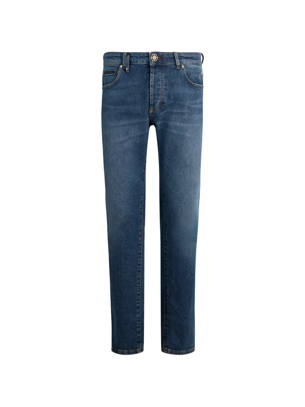 Philipp Plein Jeans Super Straight - Blu