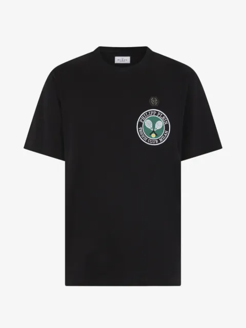 Philipp Plein playera con parche del logo