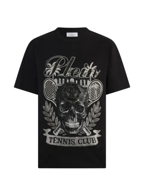 Philipp Plein Skull Tennis round-neck cotton T-shirt