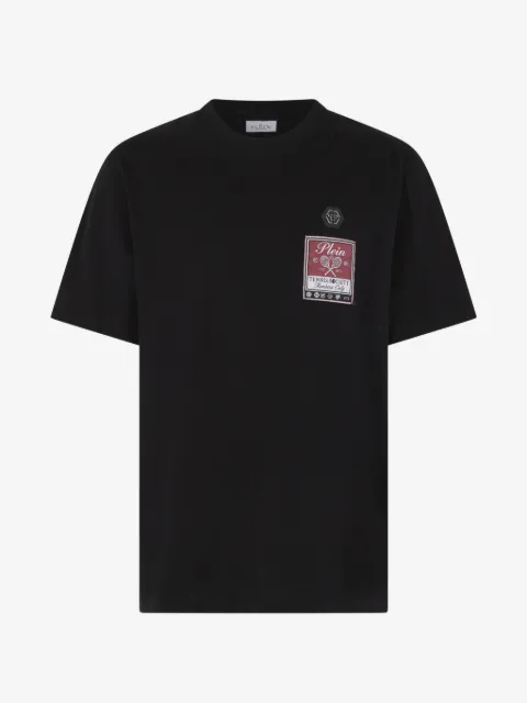 Philipp Plein round neck T-shirt Tennis Society label